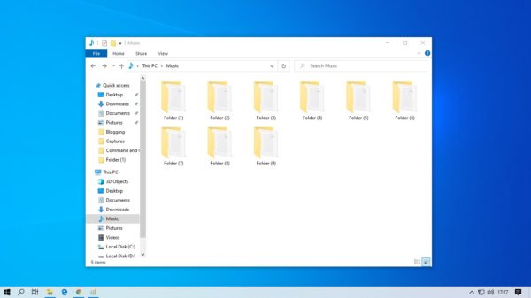 Mengeluarkan File dari Banyak Folder Bersamaan