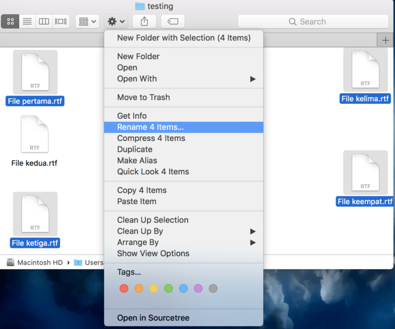 3 Cara Cepat Mengganti Banyak Nama File Sekaligus di Mac